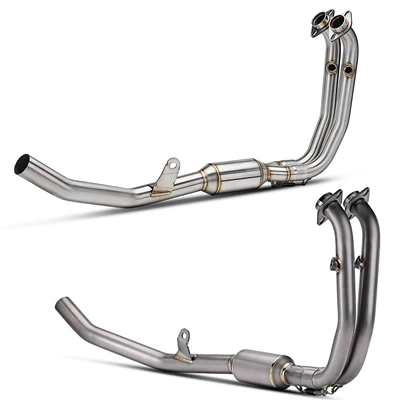 Motorcycle exhaust pipe | Alloy Front Section Without Any Damage