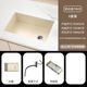 Milky white nano antibacterial [76*43]-basic package [excluding faucet]