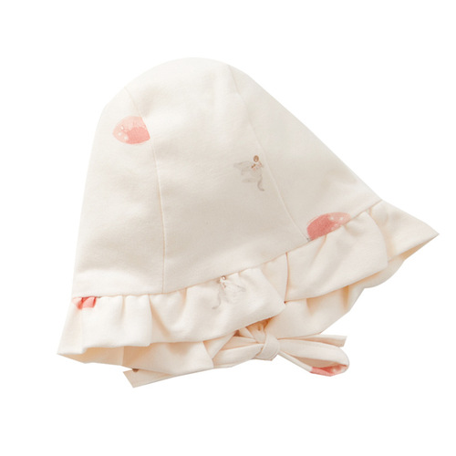 Newborn Hat Short Brim Wide Brim Cartoon Anime Universal Knitted Satin Skin Tone Headband Hat Baby