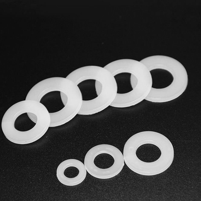 供应M12 24X12X2MM 塑胶绝缘垫片 尼龙平垫片垫圈 塑料绝缘平介子