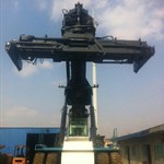 出售9成新集装箱吊卡尔玛正面吊车堆高机 集装箱起重机可对外贸易