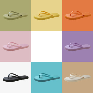 Trendy Infrared Clip-On Sandals 2025 Women's Flip-Flops Cross-Border Popular New Simple Summer High-End Style