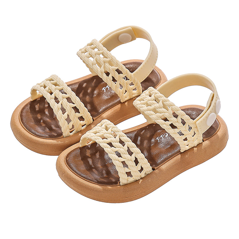 Fábrica de sandalias para niñas de verano para niños pequeños y medianos nuevos productos de exportación de comercio exterior al por mayor de sandalias para bebés de niñas