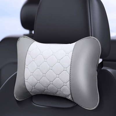 Car Cervical Pillow, Universal for | Headrest - one-gray-rhombus-24996176