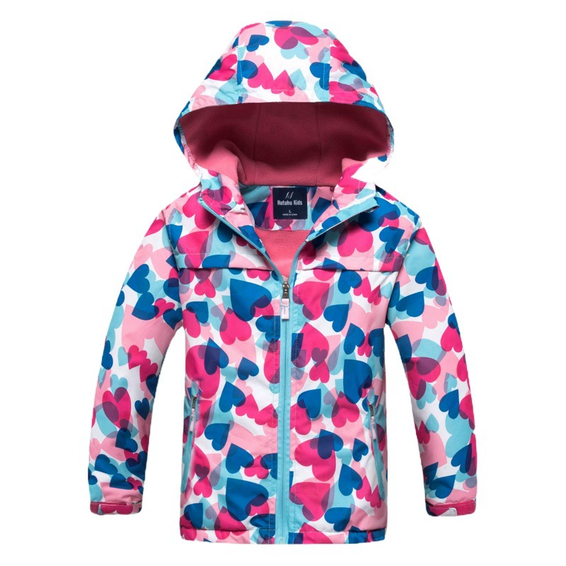 Детская одежда, новинка весны и осени, ветровка средней длины для девочек в западном стиле, утепленная теплая куртка на флисовой подкладке для девочек, Детское пальто