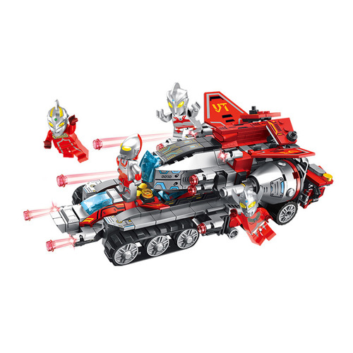 Panlongsu Compatible LEGO Technic Tarō Official Ultraman Robot Car Assembly Toy for Kids