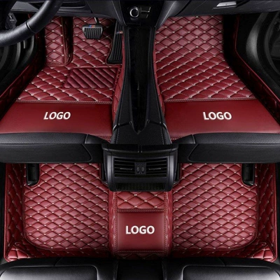 Modelə uyğun ayaqaltı: Audi A4L, Audi A6L - audi-a4-2004-2008-single-layer-wine-red