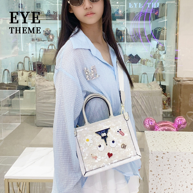 Color macaron verano fresco insignia de cuentas relieve bolso de damas estilo bolso pequeño 2845 #