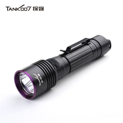 TANK007 outdoor handheld flashlight dual light source White light purple light industrial detection ultraviolet fluorescent agent detection