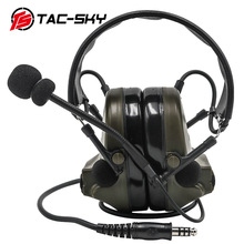 TACTICAL-SKY  COMTAC II/C2 拾音降噪战术耳机标配版 军绿色