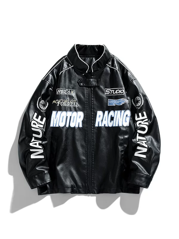 Jacket, Windproof Polyurethane Autumn Jacket, Thickened Cotton-Lined, Sizes M–3XL