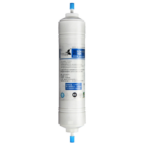 Sur granular rear-mounted coconut shell activated carbon 8-inch 2-minute small T33 Korean quick-connect household commercial water purifier accessories