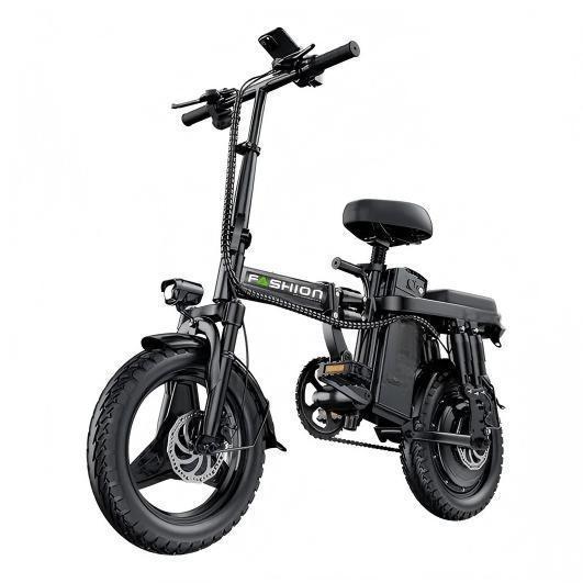 New national standard folding electric bicycle, small electric vehicle, ultra-light portable lithium battery scooter for transportation