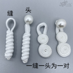 服裝輔料手工編織蟲扣葫蘆豬鼻珠扣子復古衣服紐扣旗袍盤扣批發