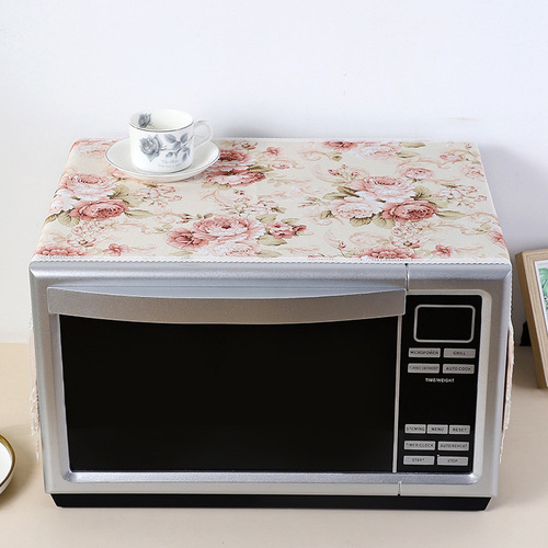 Microwave oven cover dust cover cover towel lace oven cover Midea Galanz cover cloth