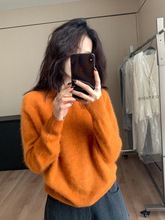 С������ɫ����ë��ͷˮ����ë��Ů�ﶬ�����������֯������