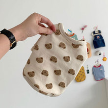 春秋季打底衫宠物泰迪狗狗比熊猫咪博美通用雪纳瑞小型幼犬衣服