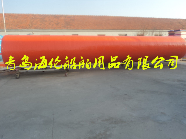 橡胶充气护舷 充气式防撞垫 桥墩防护用实心漂浮型护舷防撞设施山