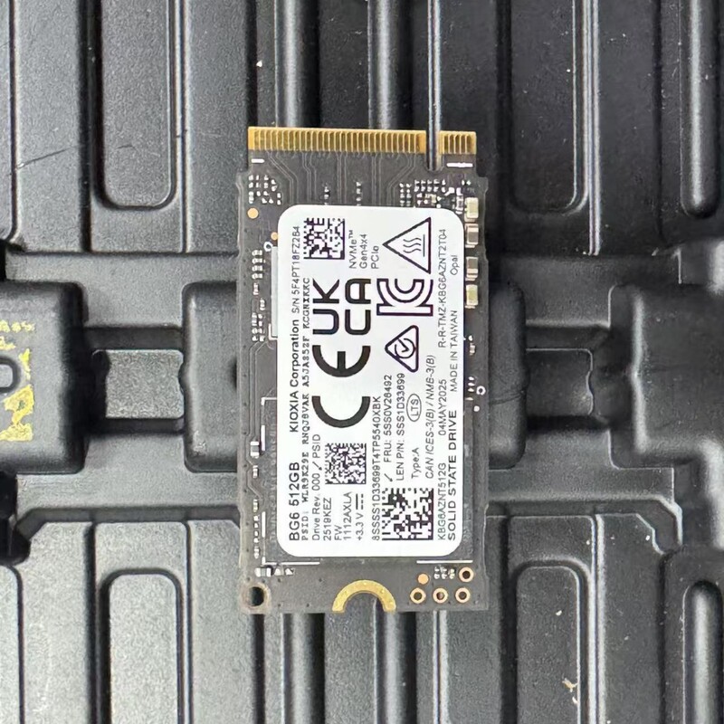 Suitable for Kioxia Bg6 512Gb M.2242 Solid State Drive, Universal High-Speed Ssd for Laptops and Desktops