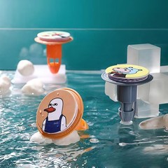 Bathroom sink drain odor preventer, sewer blockage cover, universal toilet deodorizer, anti-insect drain core, wholesale