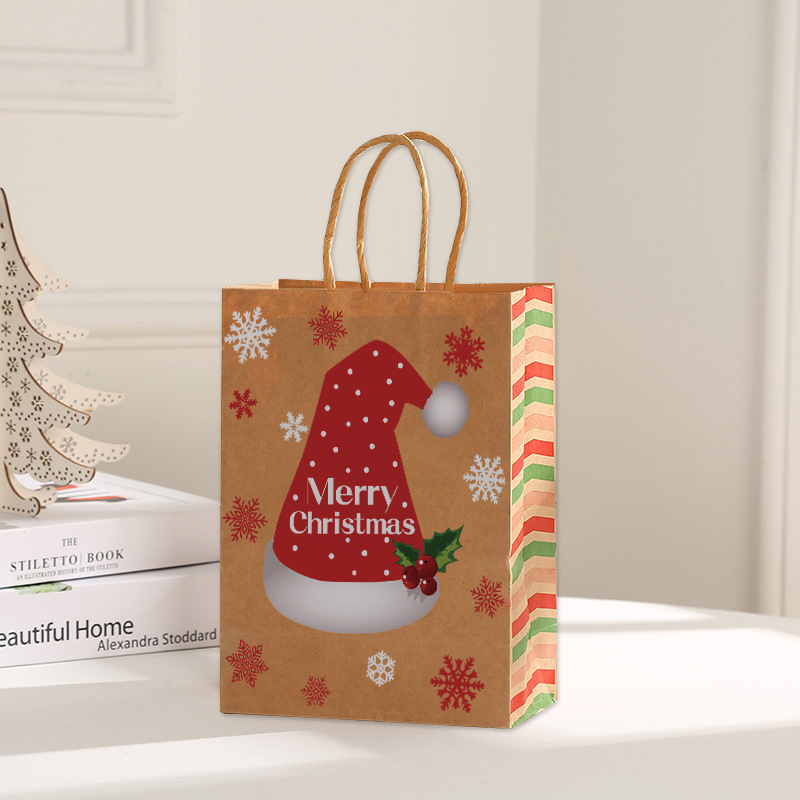 クリスマスパーティーのギフトバッグサンタクロースのギフト包装ハンドバッグクリスマスイブクリスマスキャンディー包装袋|undefined