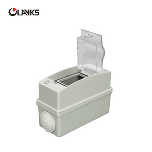 Household Industrial Low-Voltage Waterproof Outdoor Distribution Box Household Electrical Box Air Switch Box Surface-Mounted Junction Box 2P