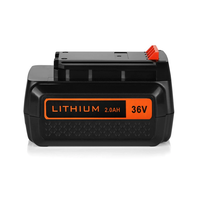 Замена сотни 36V электрического инструмента Литиевый аккумулятор BLACK & Decker LBX2040, LBXR36 BL2036