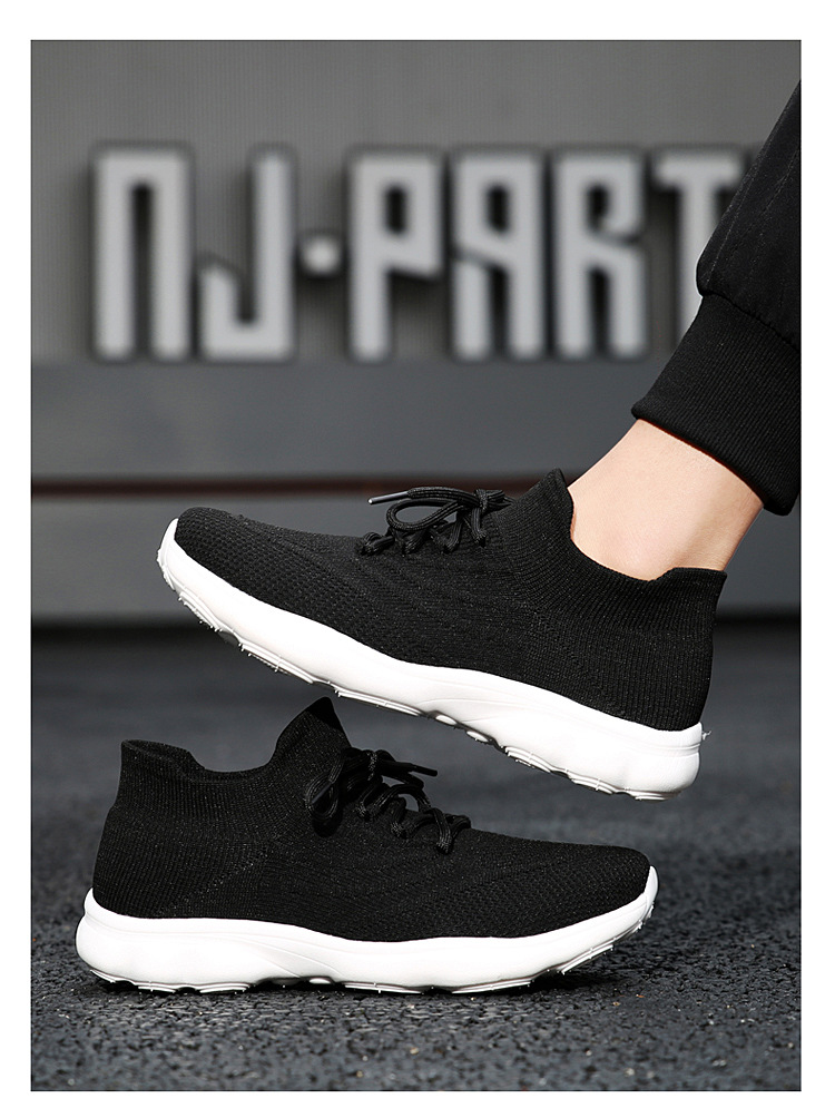 Outdoor-Paar Damen Sommersport, fliegendes gewebtes Mesh, atmungsaktiv, leicht, weich besohlte Tourismus-Wandersockenschuhe,_voghion.com