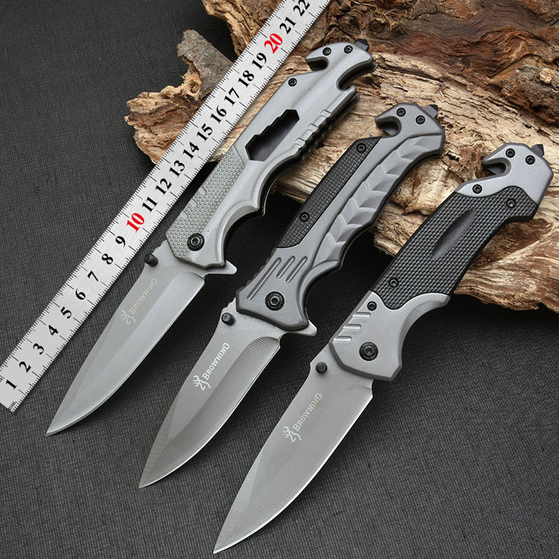 户外折叠刀具多功能高硬度野营求生手把肉专用小刀户外折小刀批发