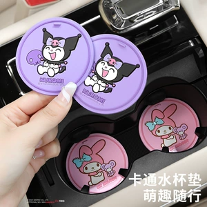 Sanrio Avtomobil üçün Sürüşməyən Mat, Fincan Matı, Çoxfunksiyalı Saxlama İzolyasiya Matı