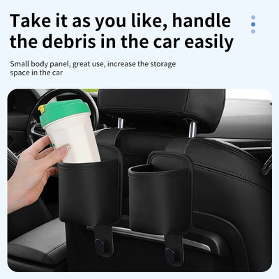 Car cup holder/beverage holder – back car cup holder