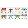 Children's animal face sticker A