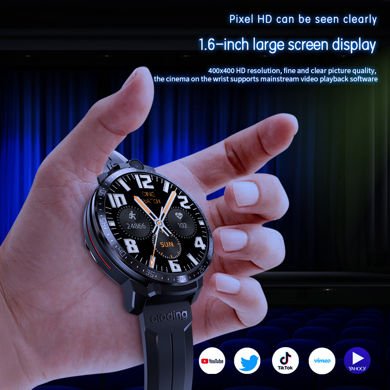 Y1 Y2 Smartwatch Adult Senior 4G GPS Positioning Video Calling Business Luxury Sport Unisex Smartwatch Life Waterproof_voghion.com