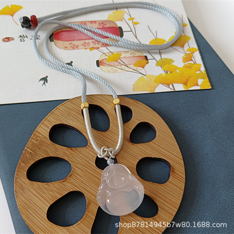 라이트 블루 로프와 스몰 사이즈 부처 (23*21mm)