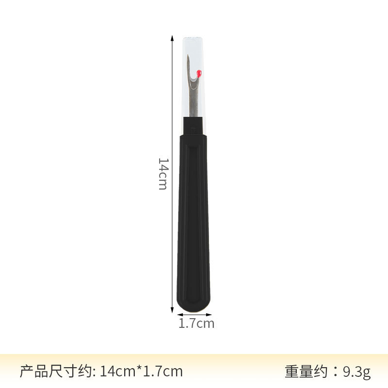115R大型クロスステッチ糸切りナイフ、縫い糸抜き、プラスチックハンドル、携帯用糸切りツール、携帯用裁縫道具|undefined