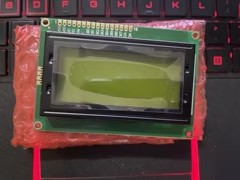 LCD 16X4字符显示模块模组液晶显示屏绿色蓝色背光矮铁框LCD1604A