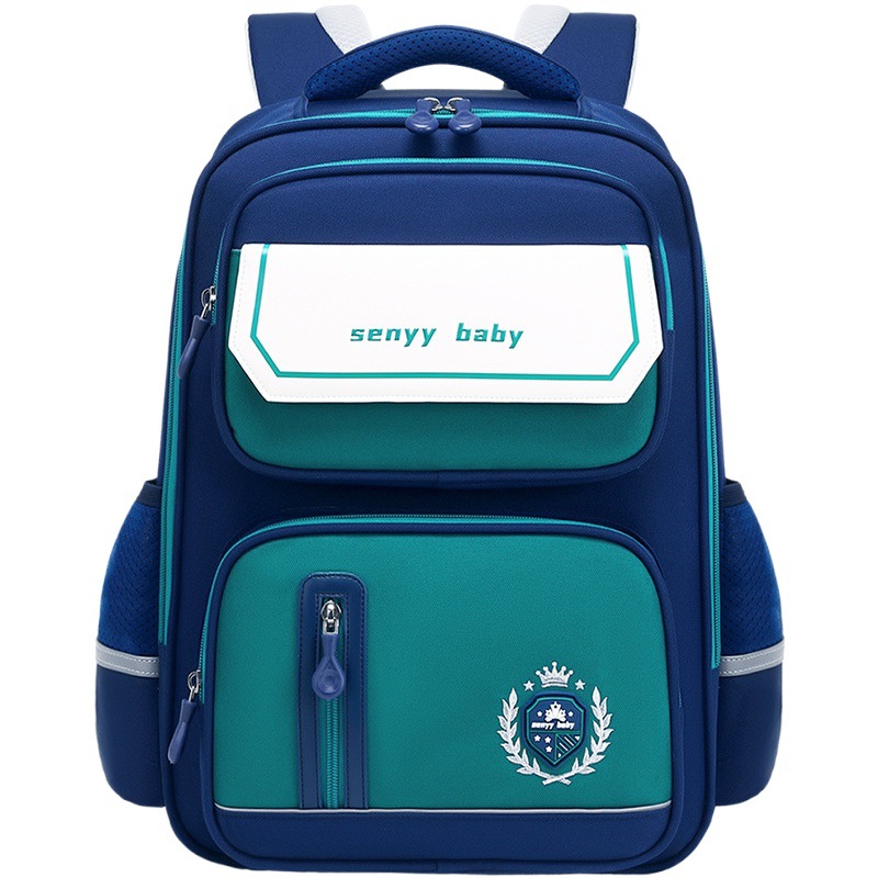 Mochila escolar modelo 2025 para niños de 3.º a 6.º grado, impermeable, gran capacidad, tela Oxford, protección para la columna vertebral