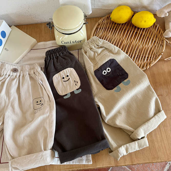 Children's cartoon autumn trousers for boys