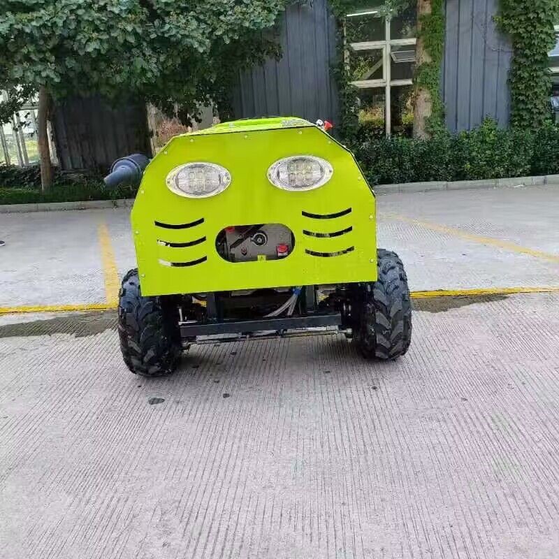 遥控果园打药机全自动无线遥控喷雾打药机果园自行走四驱喷药机