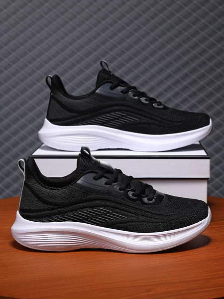 Men's shoes spring new mesh breathable deodorant sneaker men's versatile casual shoes ultra-light soft bottom shock-absorbing running shoes
