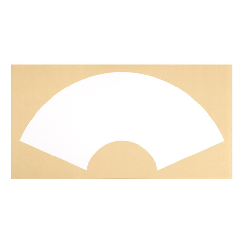 Jinbang thickened lens fan cardboard rice paper book French painting freehand fan square thickened factory direct sales wholesale