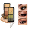 Makeup primer, colour circle, eye shadow, matte nail sequins, eyeshadow palette, four colors, earth tones, wholesale