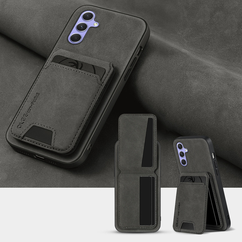 Samsung A55 phone case A16 card all-inclusive business leather A53 card cover A23 card cover protective cover