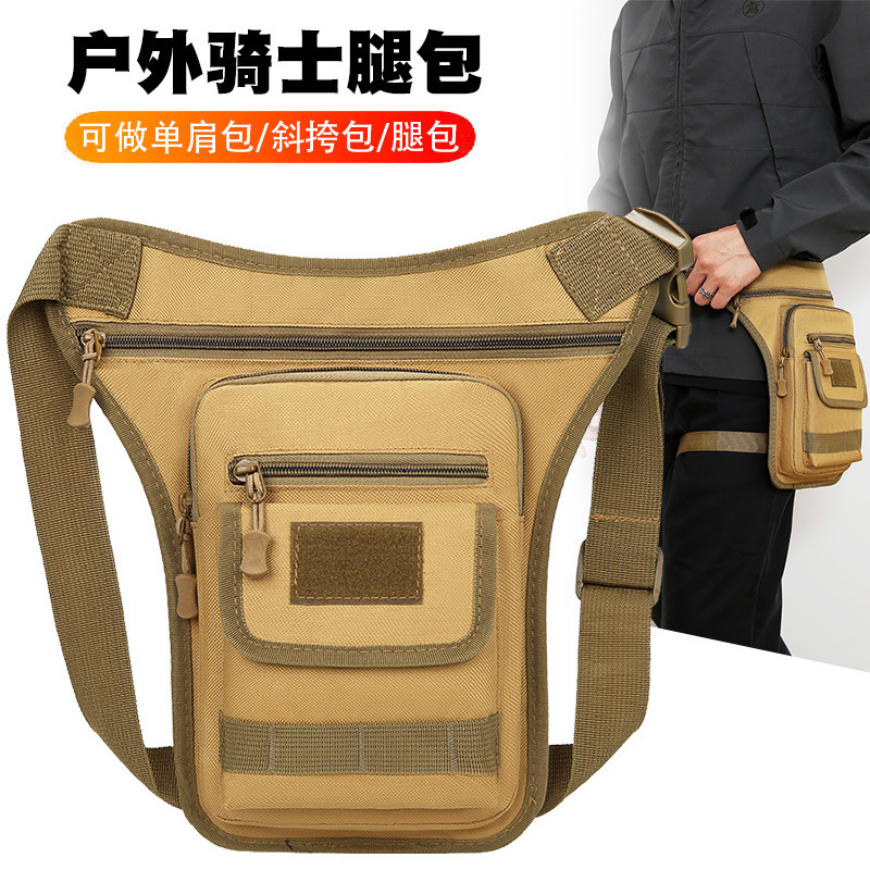 Fabricante spot nuevo bolso de pierna de ciclismo al aire libre bolso de pecho de hombre de deportes de ocio bolso de bolsillo portátil bolso de mensajero de mujer al por mayor