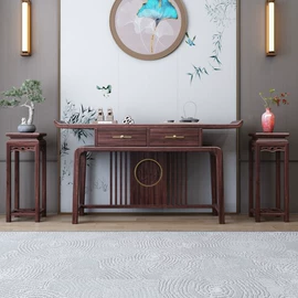 实木床;实木沙发;餐桌