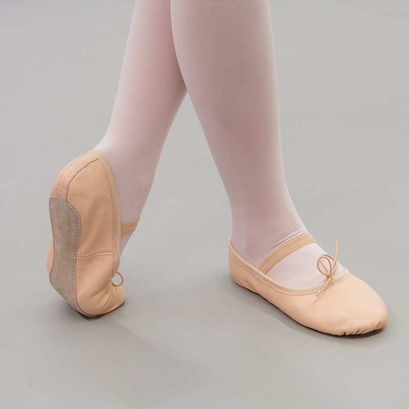 Genuine leather ballet shoes, dance practice shoes for women, cat claw shoes, soft sole dance shoes for children and adults