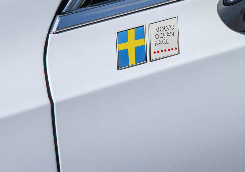 Suitable for Volvo Xc60 Xc90 S90 Xc40 Modified Trunk Car Label Polaris Mile Rd Labeling