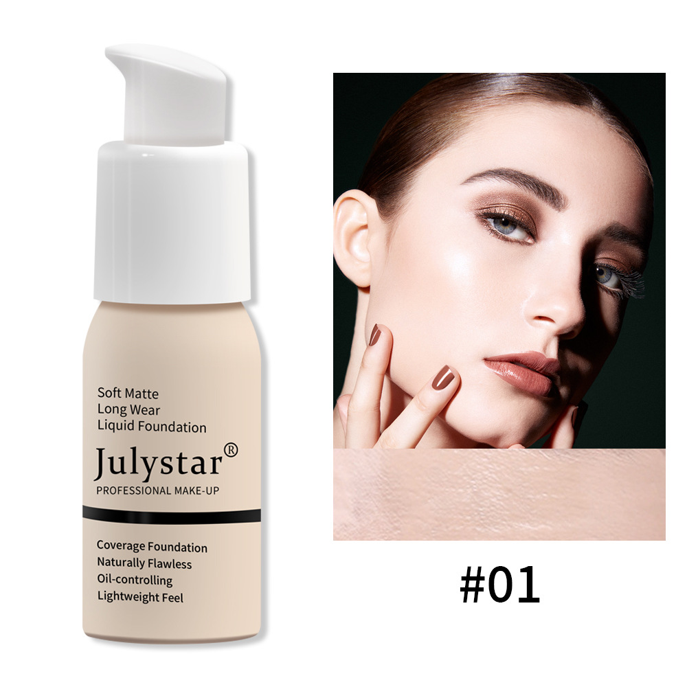 Julystar Non-smudging foundation, Foundation Cream, Foundation Cream Foundation undefined