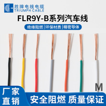胜牌直供 FLR9Y-B 0.35~6.0平方德标单芯薄壁汽车线125℃阻燃线材