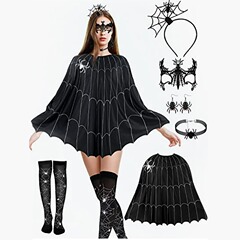 新しいハロウィーンの魔女の髪飾りの魔女の帽子のカチューシャのパーティーマスクの魔女の帽子の化粧のcosの道具セット